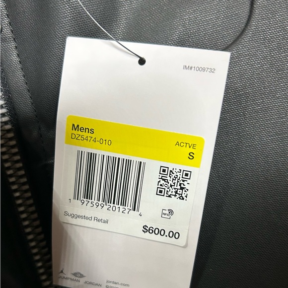 Jordan X Travis Scott Cactus Jack Waxed Jacket DZ5474-010 New - Picture 5 of 6